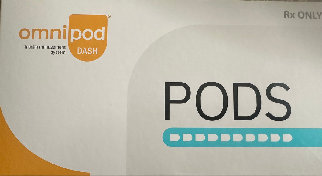 Omnipod Dash Pods box of 10 2026-11  exp