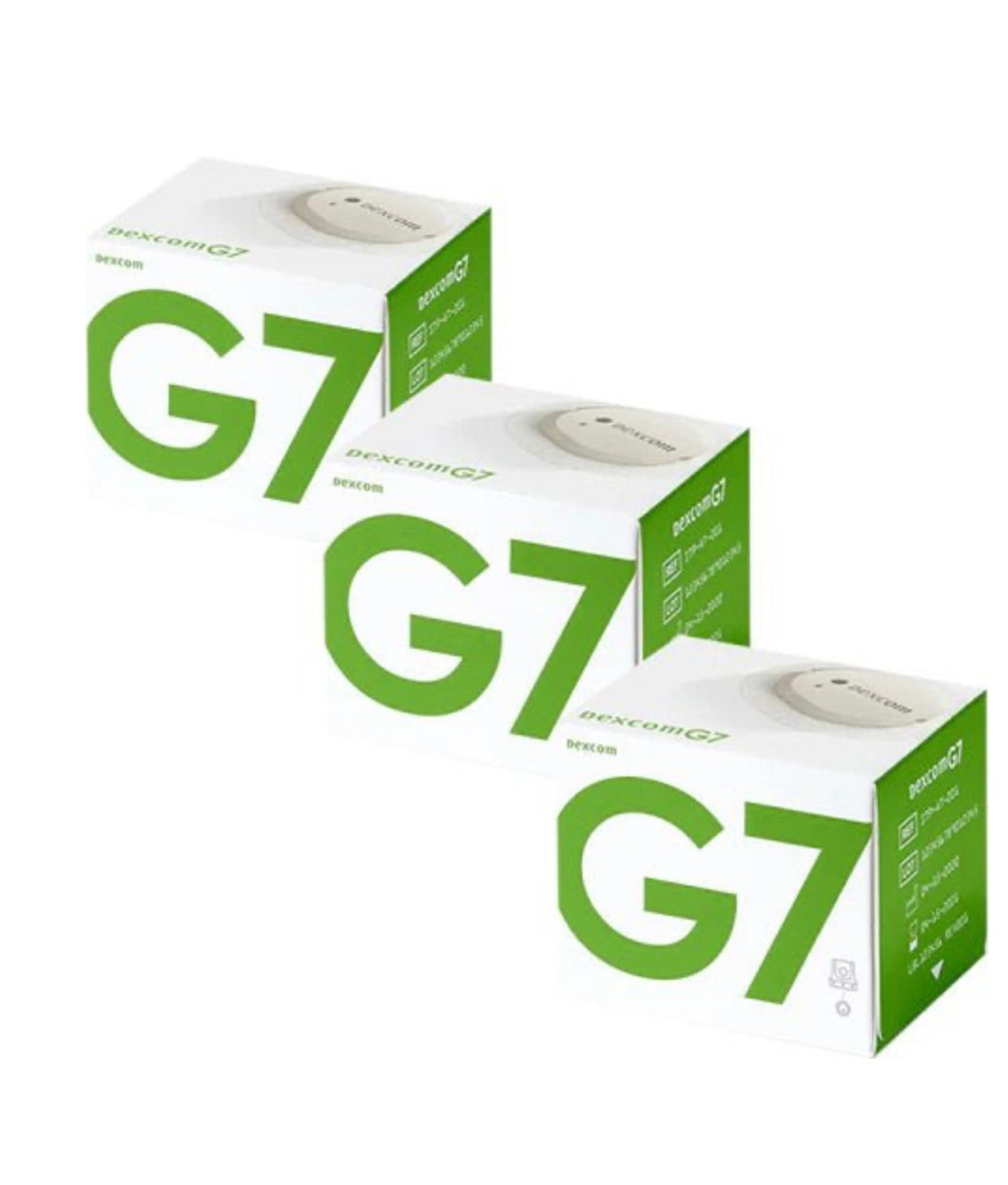 Dexcom G7 bundle 3 sensors 1 month supply
